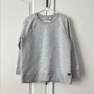 LL Bean quilted sweatshirt